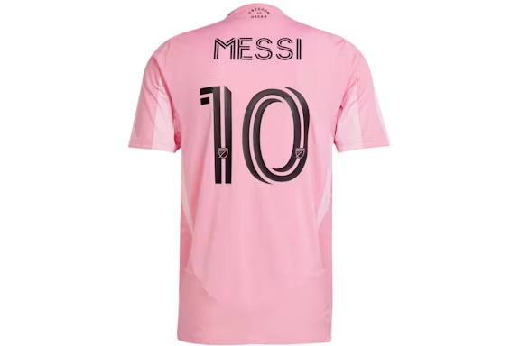 adidas Inter Miami CF 25/26 Messi Home Authentic Jersey Easy Pink