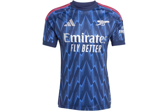 adidas Arsenal 25/26 Away Jersey Night Indigo/Grey Two