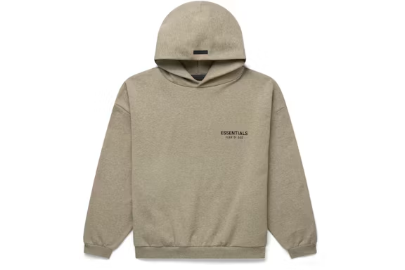 Fear of God Essentials Fleece Hoodie Heather Gray