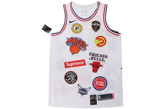 Supreme Nike/NBA Teams Authentic Jersey White