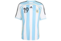 adidas Argentina Home 2006 Messi Jersey White/Clear Blue