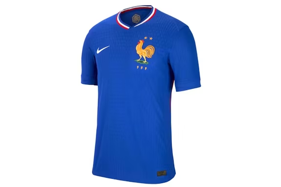 Nike France 2024/25 Match Home ADV Authentic Jersey Bright Blue/University Red/White