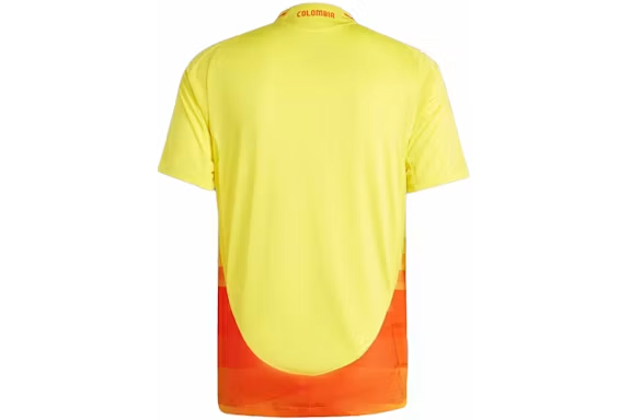 adidas Colombia 2024 Home Authentic Jersey Impact Yellow