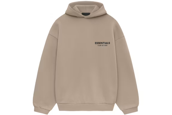 Fear of God Essentials Fleece Hoodie Desert Sand