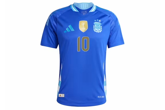 adidas Argentina 2024/25 Messi Away Authentic Jersey Lucid Blue/Blue Burst