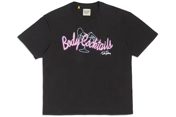 Gallery Dept. Body Cocktails T-Shirt Black
