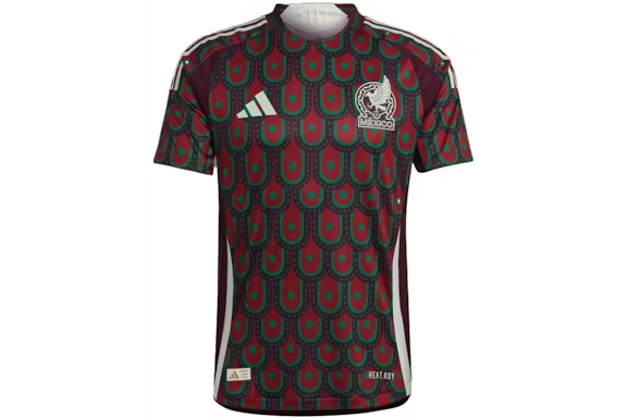 adidas Mexico 2024 Home Authentic Jersey Multicolor