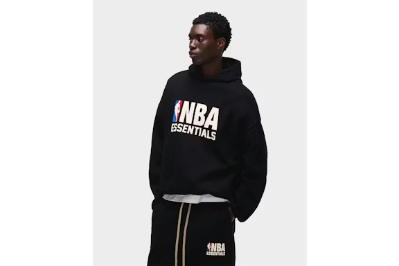 Fear of God Essentials NBA Hoodie Black