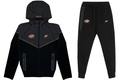 Nike Sportswear x Central Cee Tech Fleece Hoodie & Joggers Set Black/Metallic Red Bronze