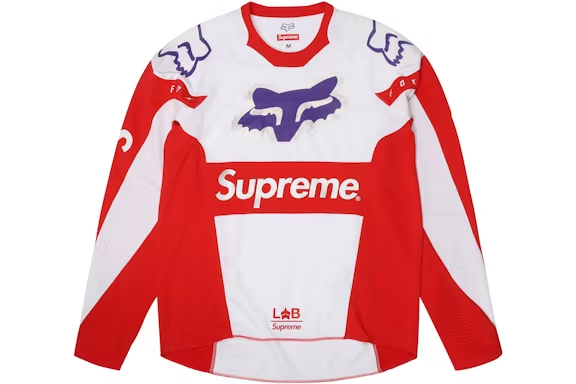 Supreme Fox Racing Moto Jersey Top Red