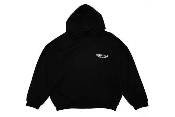 Fear of God Essentials Fleece Hoodie Black