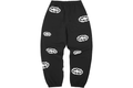 Corteiz x Denim Tears Island Wreath Sweatpant Black