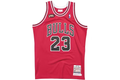 Michael Jordan Chicago Bulls Finals 1997-98 Road Authentic NBA Jersey Red/Black/White