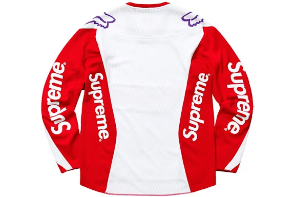 Supreme Fox Racing Moto Jersey Top Red