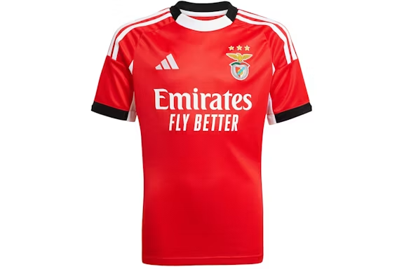 adidas Benfica 25/26 Home Jersey Benfica Red