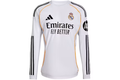 adidas Real Madrid 25/26 Long Sleeve Home Jersey White