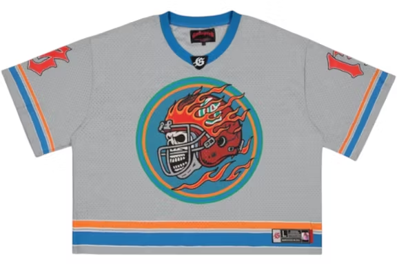 Godspeed First Down Jersey Grey/Blue/Orange