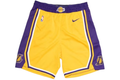 Nike NBA Los Angeles Lakers Icon Edition Swingman Dri-FIT Shorts Yellow/Purple