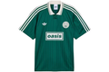 adidas x Oasis Tour Jacquard Jersey Collegiate Green/Cream White