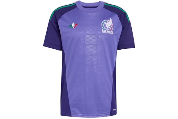 adidas Mexico 26 Away Goalkeeper Jersey Purple